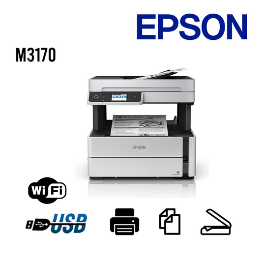 IMPRESORA MONOCROMATICA Multifuncional Epson M3170 LAN WiFi USB