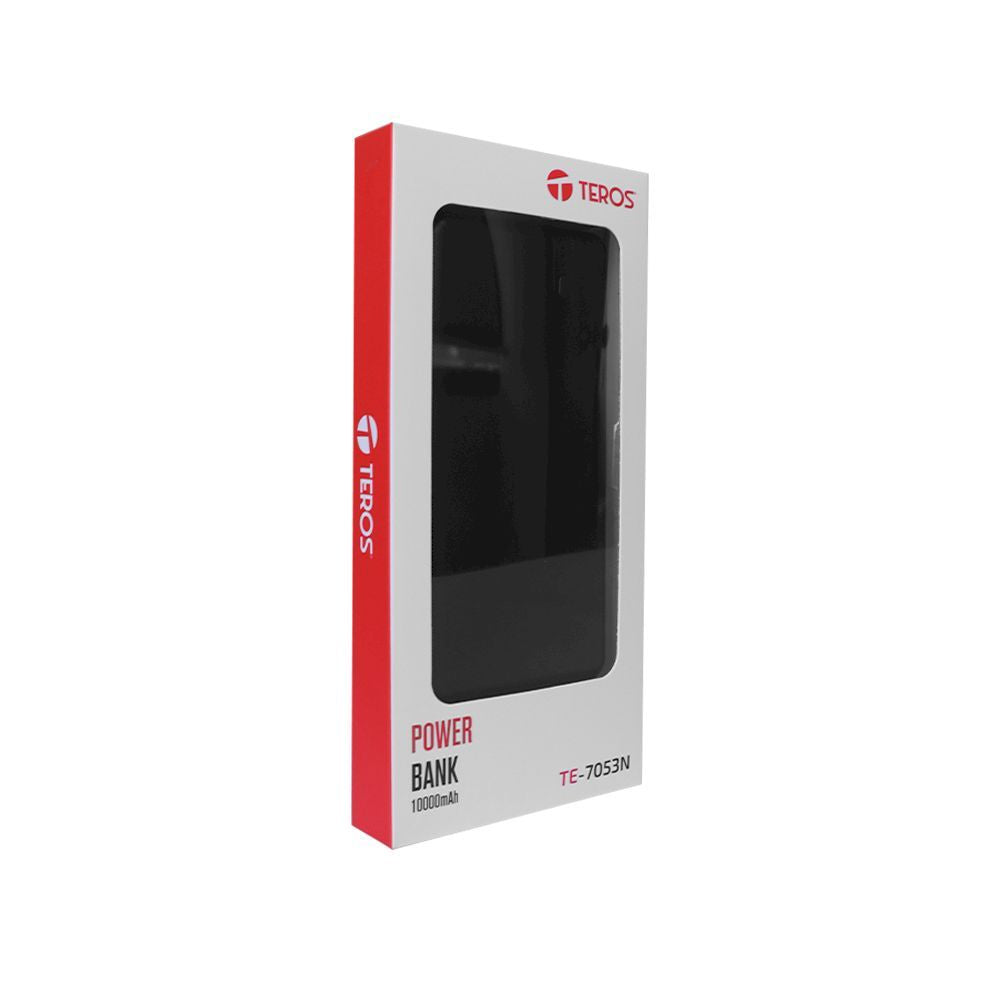 POWERBANK PORTATIL TEROS 7053N 20W 10000MAH TEROS