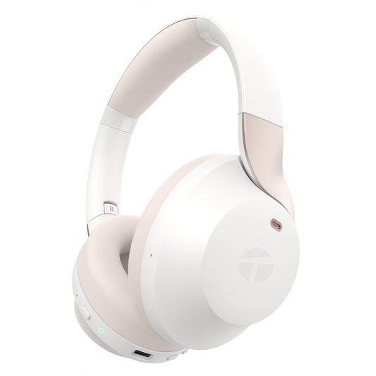 AUDIFONOS TEROS TE-8033 INALAMBRICOS HEADSET BT ROSA CON CANCELACION DE RUIDO