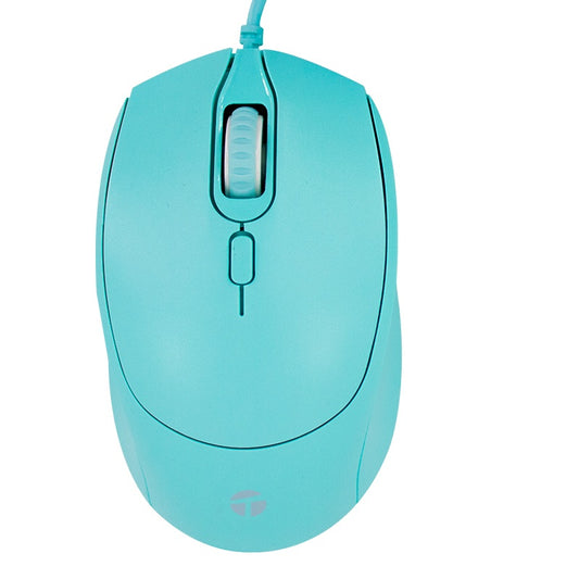 MOUSE OPTICO TEROS TE-1227S 800-1200-1600 DPI USB 4 BOTONES RUEDA