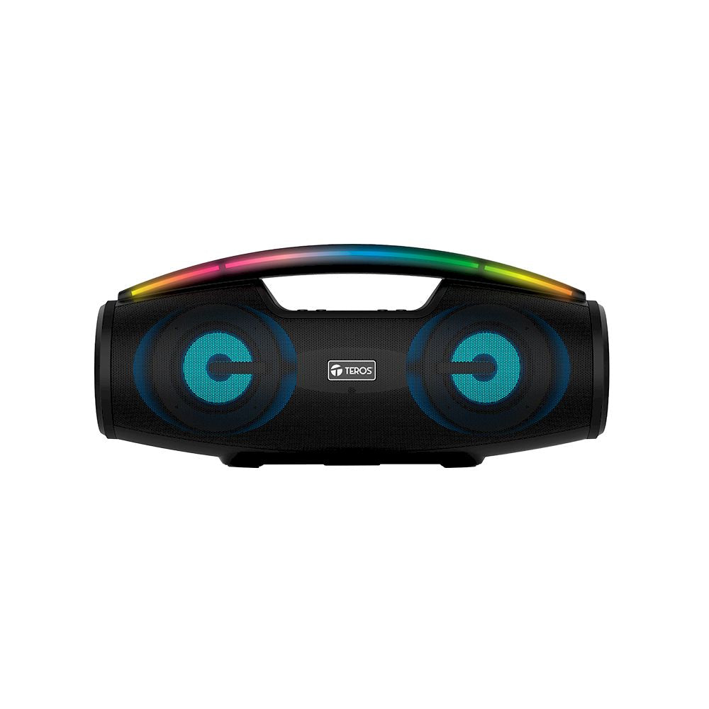 Parlante Inalámbrico Teros TE-6042N BT LUZ LED MP3 MICROSD