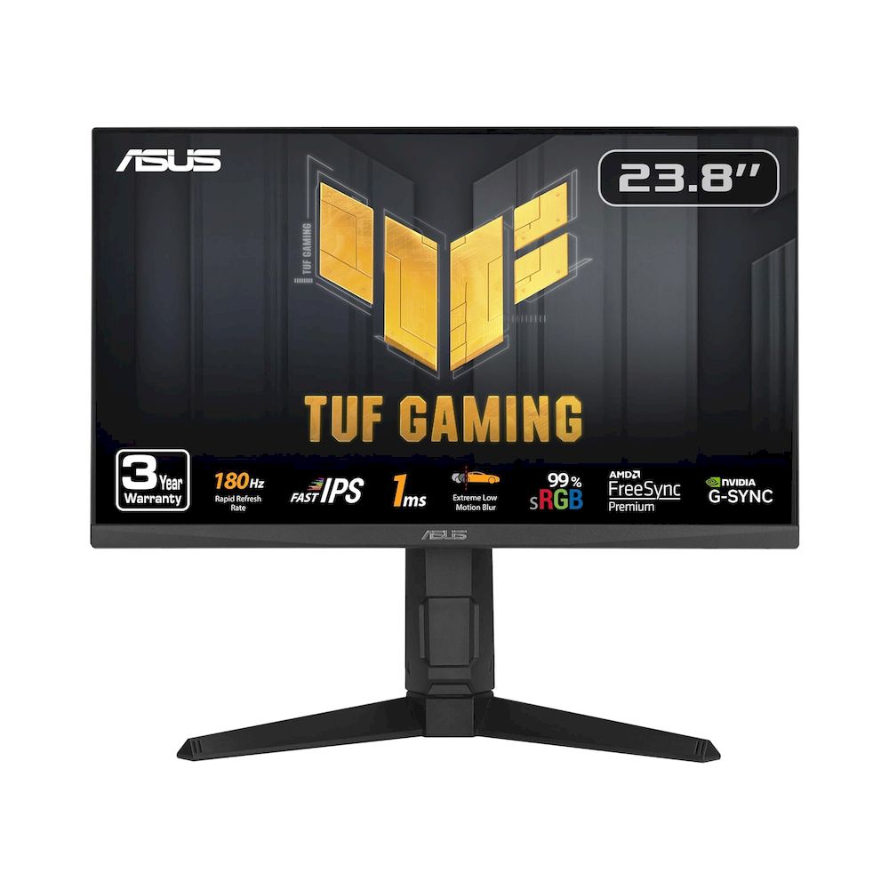 MONITOR ASUS TUF GAMING VG249Q3A 23.8' FHD IPS 180HZ 1MS PARLANTES INCORP.