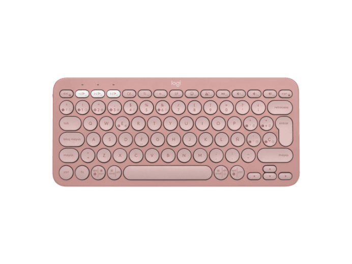 TECLADO LOGITECH PEBBLE KEYS 2 K380S MINIMALISTA ESPAÑOL INALAMBRICO BLUETOOTH