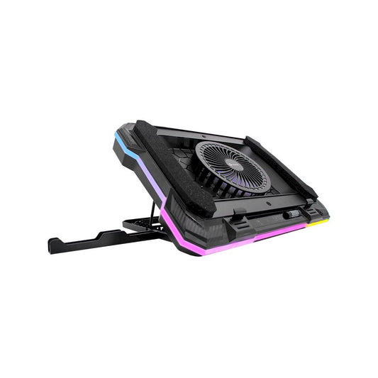 Cooler TEROS TE-7133N RGB compatible con notebooks de 14" hasta 19"