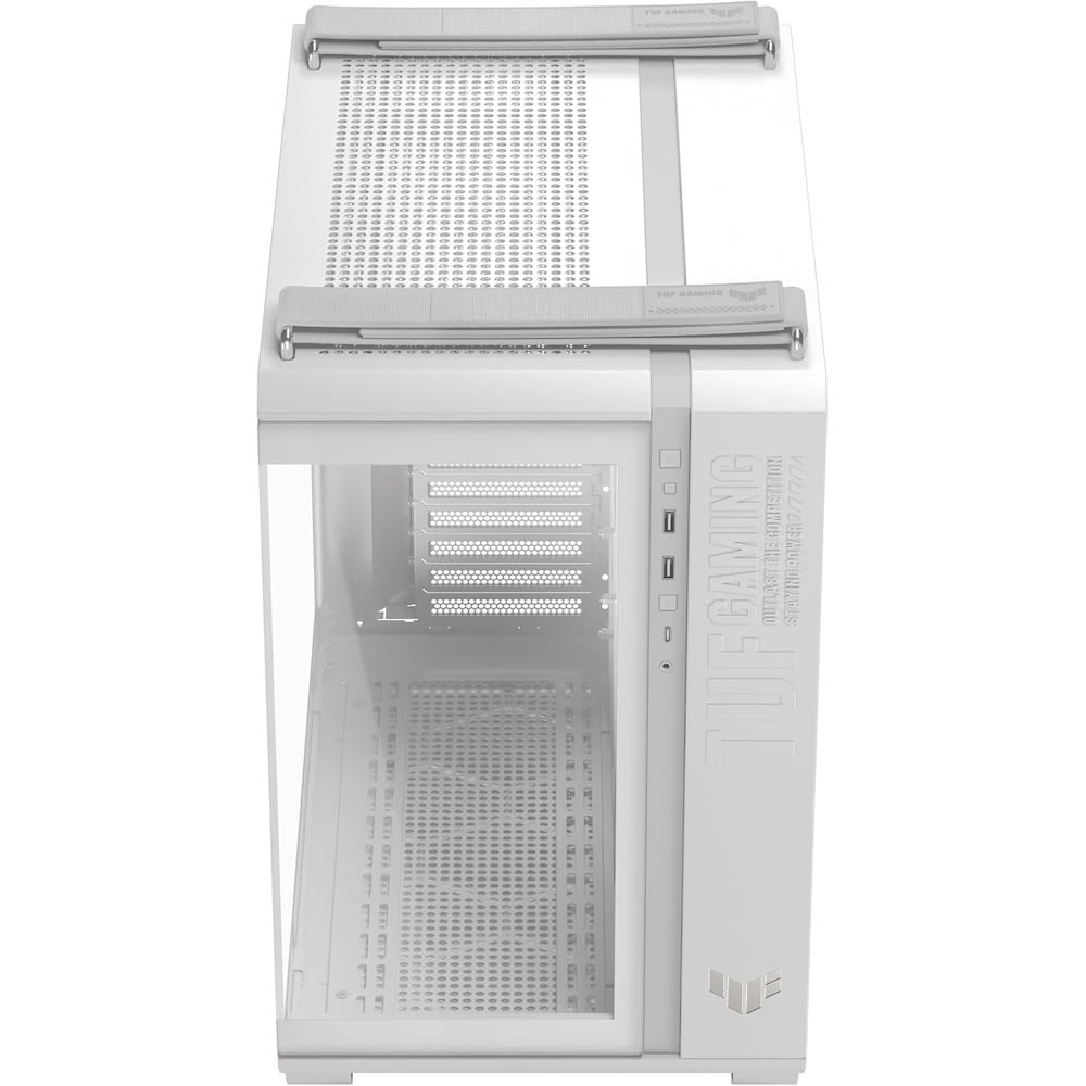 CASE TUF GAMING GT502 HORIZON BLANCO ATX USB FILTRA POLVO SIN FUENTE