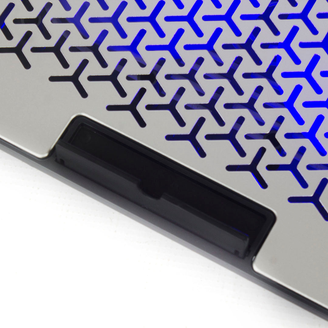 CYBERCOOL HA-80 LED PLASTICO ALUMINIO RECLINABLE USB COOLER PARA NOTEBOOK