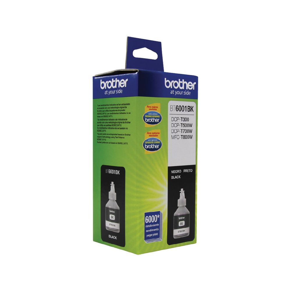 Tinta Negra IMPRESORA BROTHER T300 T500w T700w T800w