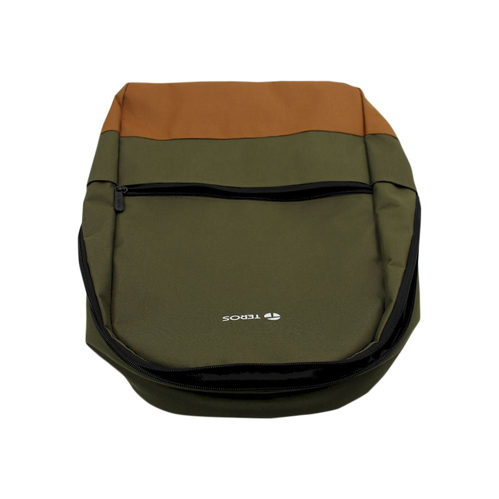 Mochila Teros TE-ACS9021MG VERDE MILITAR PARA LAPTOP HASTA 15.6' POLIESTER