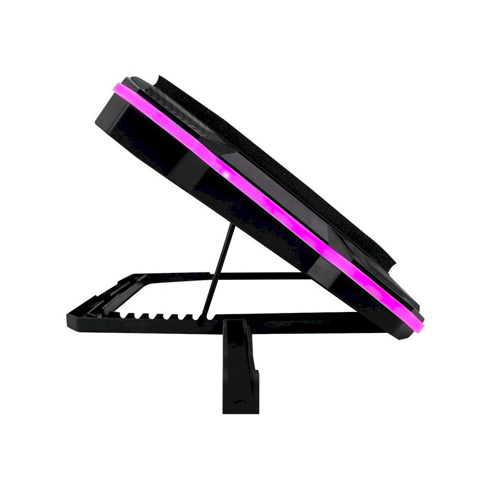Cooler TEROS TE-7133N RGB compatible con notebooks de 14" hasta 19"