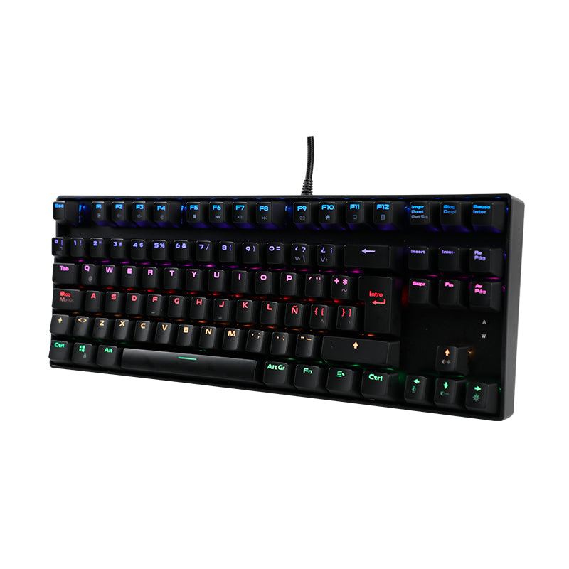 Teclado MECANICO GAMER CABLEADO TEROS TE-4153N USB