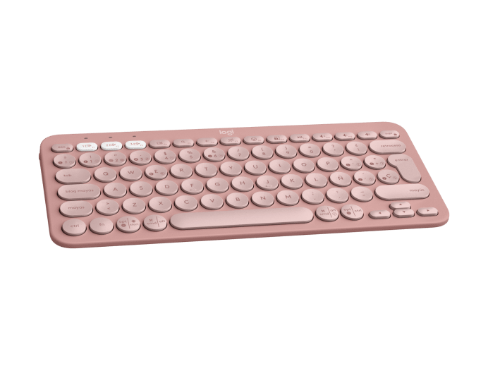 TECLADO LOGITECH PEBBLE KEYS 2 K380S MINIMALISTA ESPAÑOL INALAMBRICO BLUETOOTH