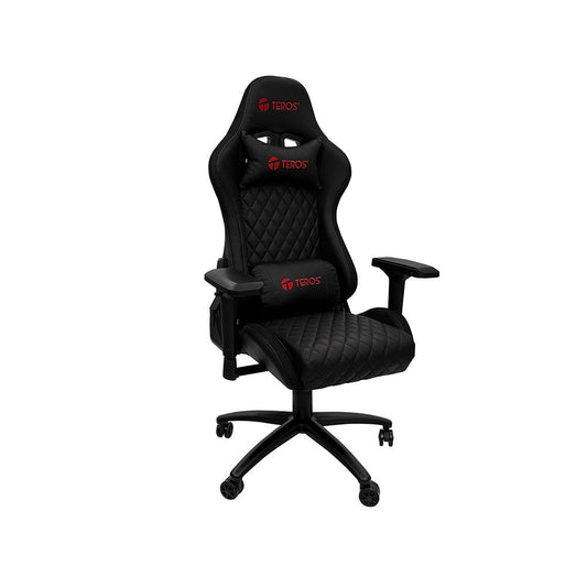 SILLA GAMING TEROS TE-8121N PREMIUM CLASE 4 MAX ESTRUCTURA DE METAL 4D GAMER