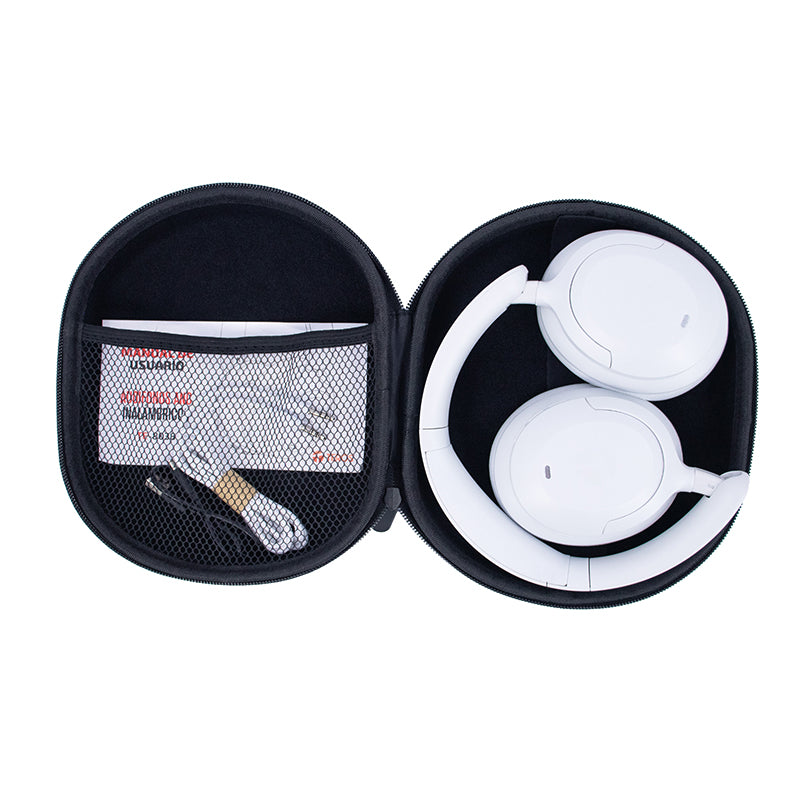 AURICULARES BLUETOOTH TE-8038 RUIDO HIDRIDO INALAMBRICOS BLANCO TITANIUM