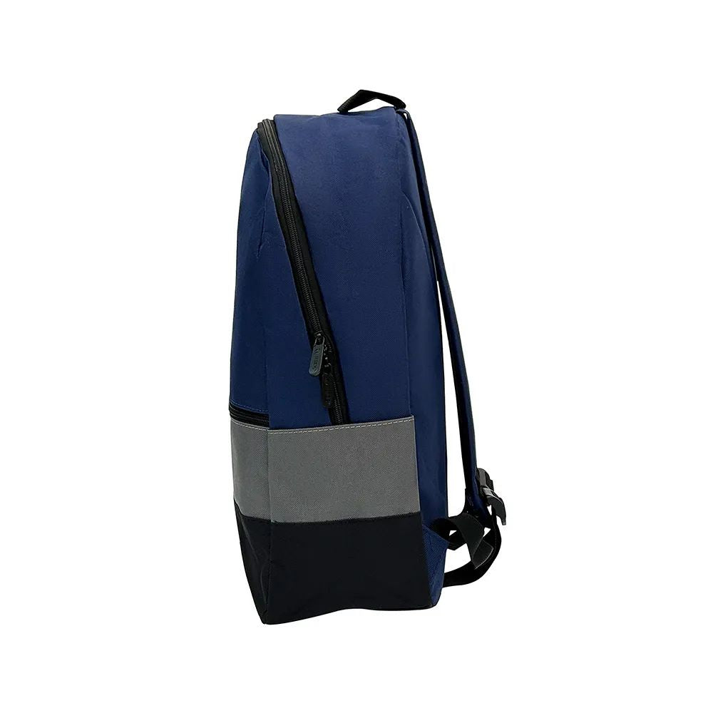 Mochila Teros TE-IDS2054 PARA LAPTOP hasta 15.6' POLIESTER COLOR AZUL / GRIS