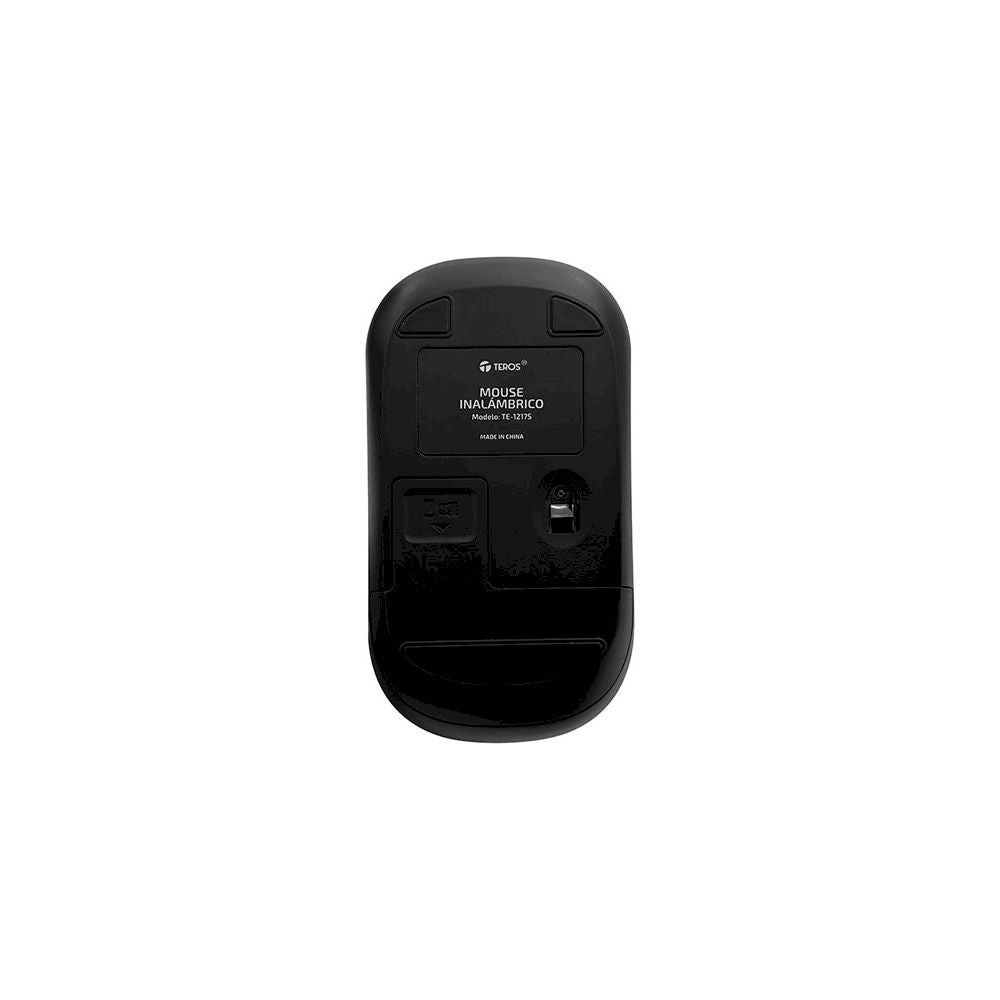 MOUSE OPTICO INALAMBRICO TEROS TE-1217S 1000 Dpi RECEPTOR USB