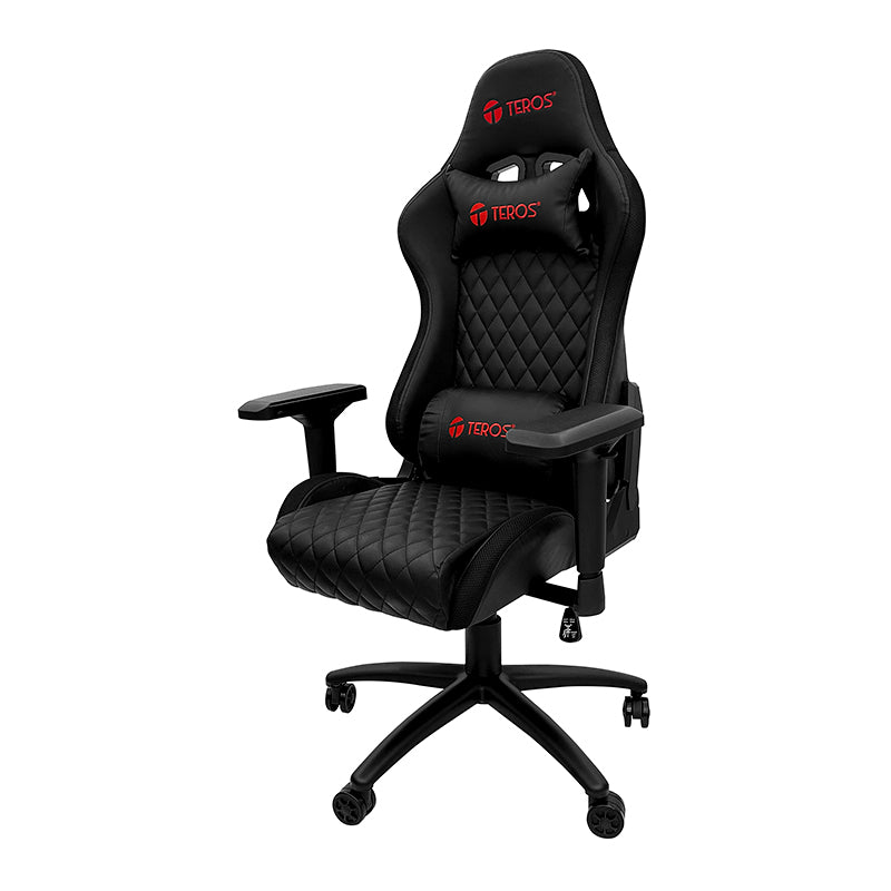 SILLA GAMING TEROS TE-8121N PREMIUM CLASE 4 MAX ESTRUCTURA DE METAL 4D GAMER