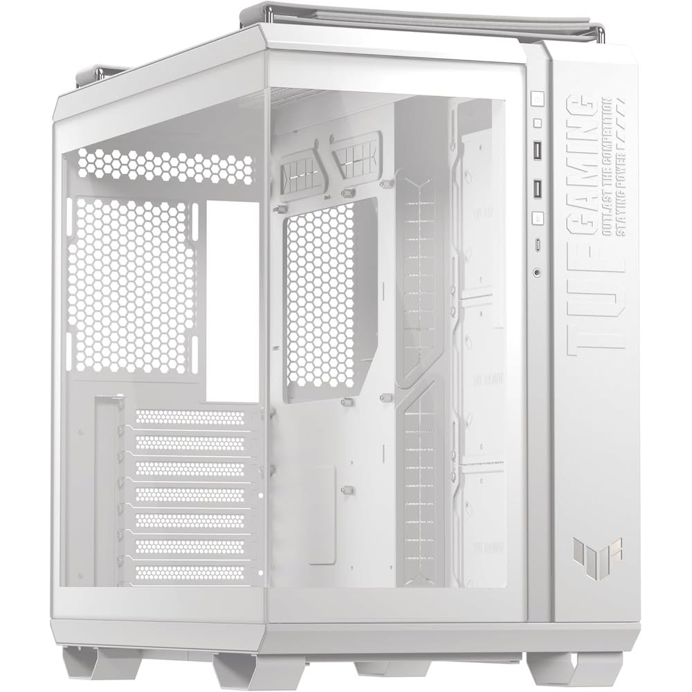 CASE TUF GAMING GT502 HORIZON BLANCO ATX USB FILTRA POLVO SIN FUENTE