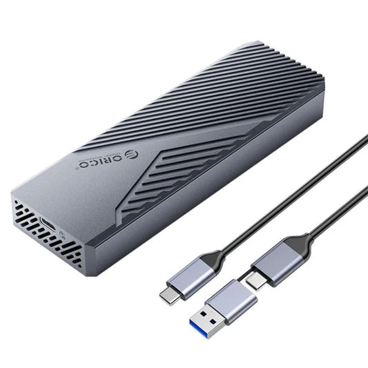 ENCLOSURE M2 NVME CNM2-U4 USB4 Tipo-C THUNDERBOLT 4/3 40GBPS SSD 2230 2242 2260 2280 KEY M COMPATIBLE UASP TRIM (CNM2-U4-GY)