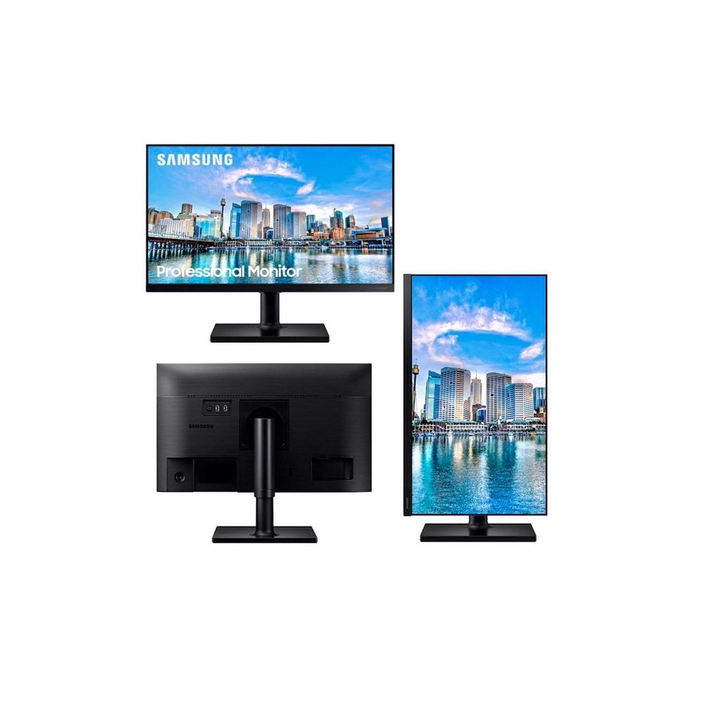 Monitor Samsung LF24T452FQNXGO 24' IPS 75HZ 5MS USB PIVOTE