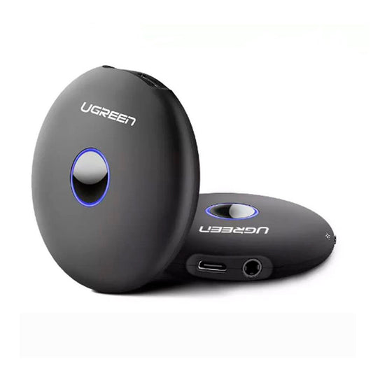 TRANSMISOR RECEPTOR UGREEN BLUETOOTH 5.0 APTX 2 AUDIFONOS (PN 40762)