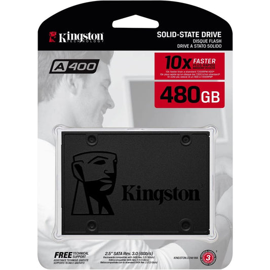 DISCO Estado Solido Kingston A400 480GB SATA 6Gb/s PC LAPTOP