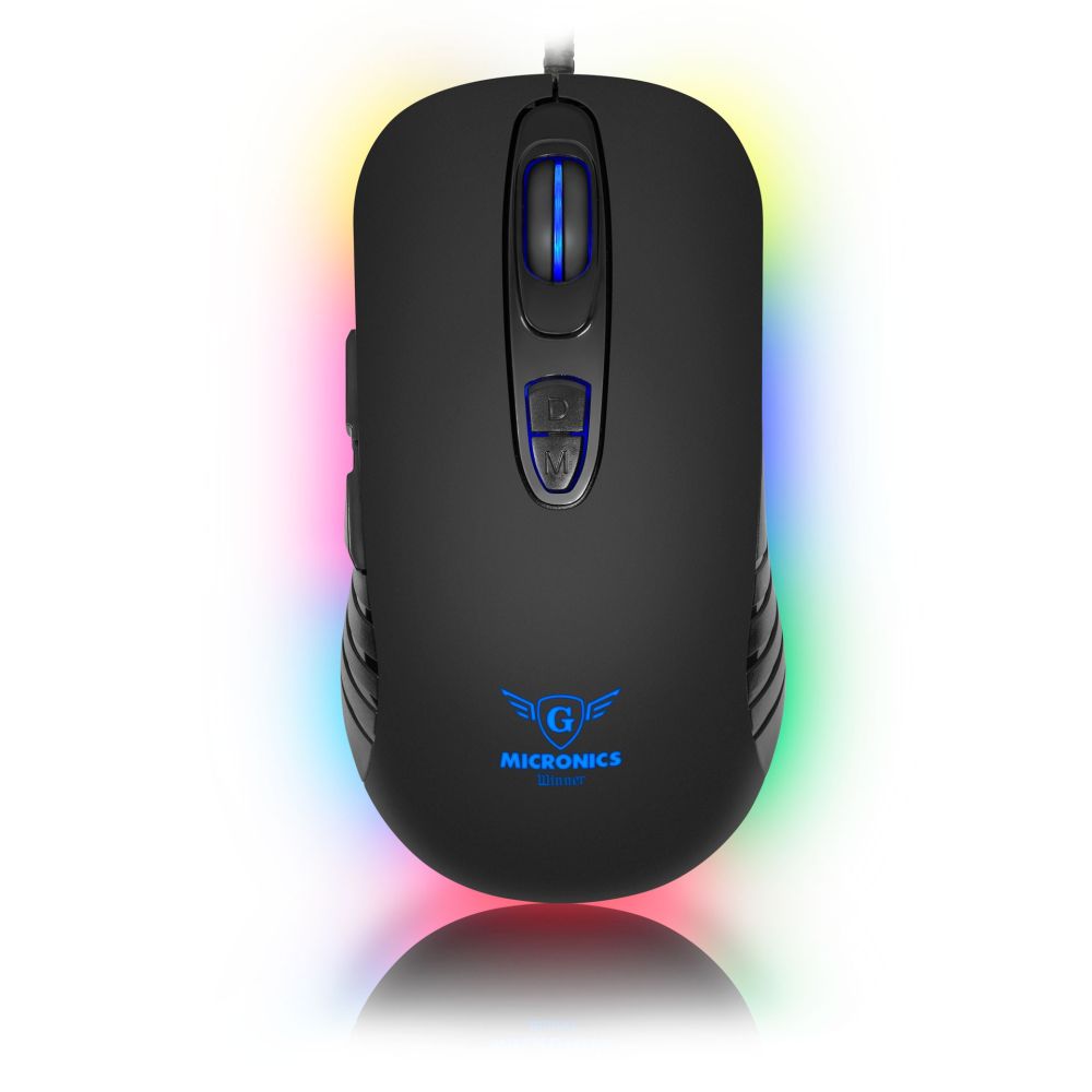 Mouse Micronics Gaming Winner MIC M802 LED RGB 7Botones