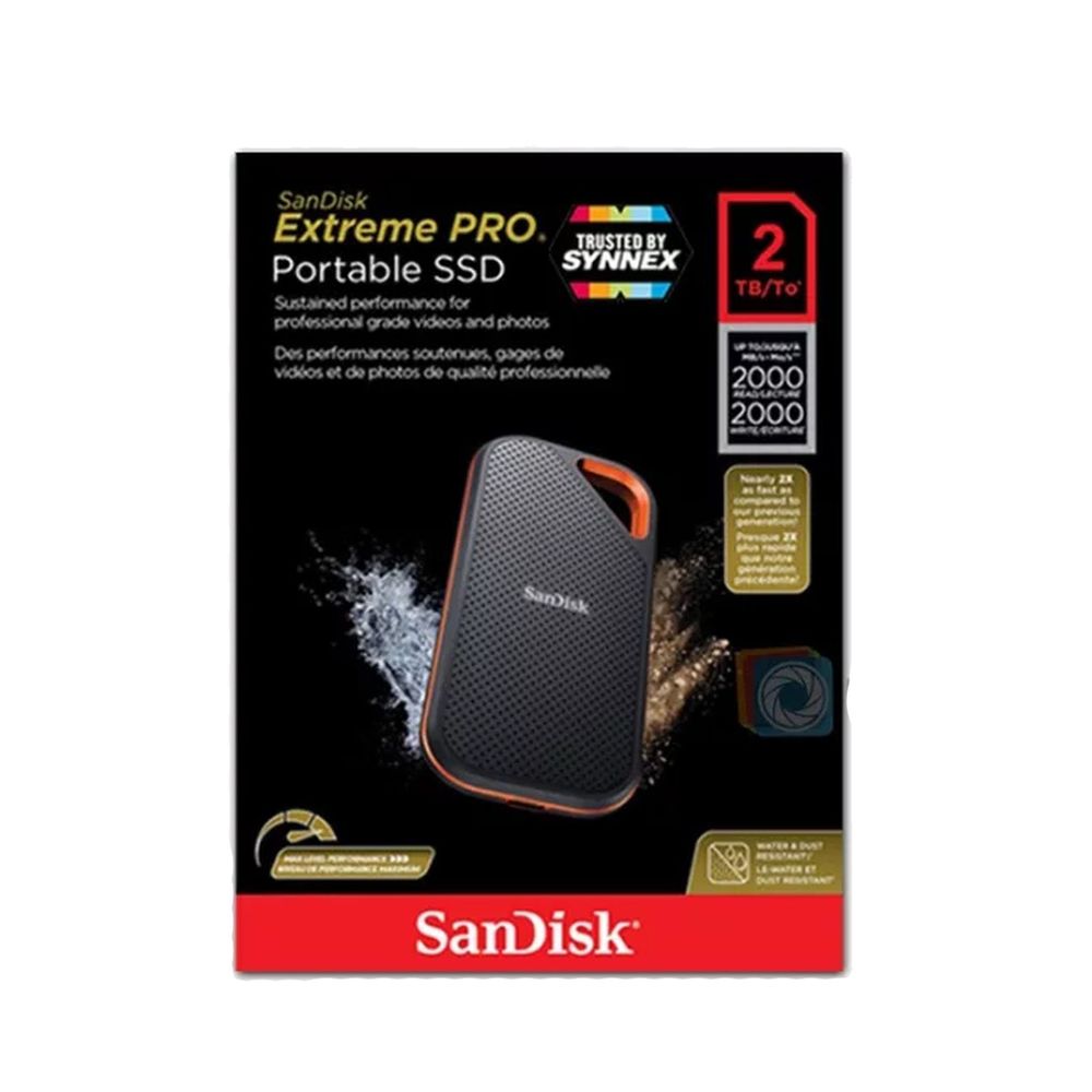 Disco Externo Ssd Portable Sandisk Extreme Pro E81 2tb 2000mb/s