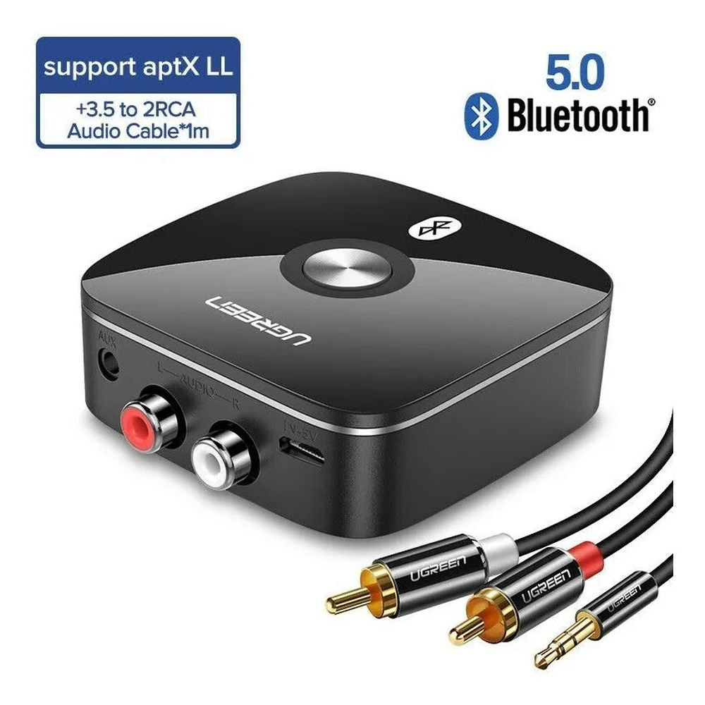 Adaptador Receptor de Audio UGREEN Bluetooth 5.1 aptX HD (PN 40759)