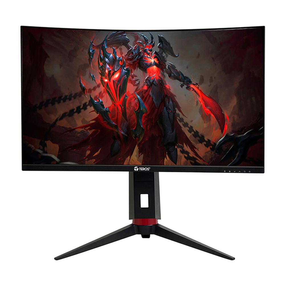 MONITOR GAMING TEROS 2767G 27' CURVO QHD RGB 180HZ 1MS DP HDMI VESA PIVOT
