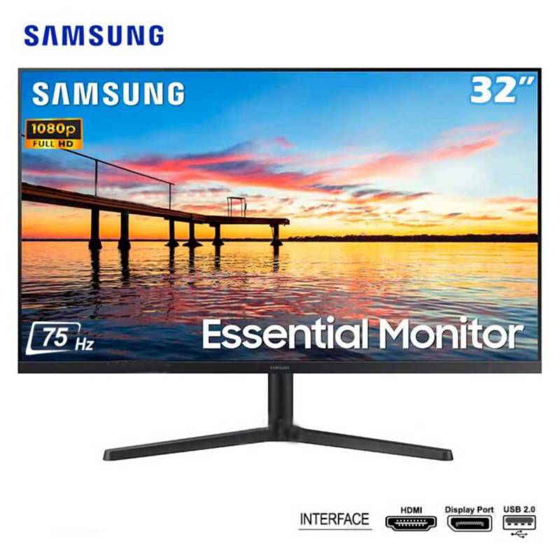 Monitor Samsung LS32B300NWNXGO 32' FULL HD 75HZ 8MS SISPLAYPORT WIDE HDMI