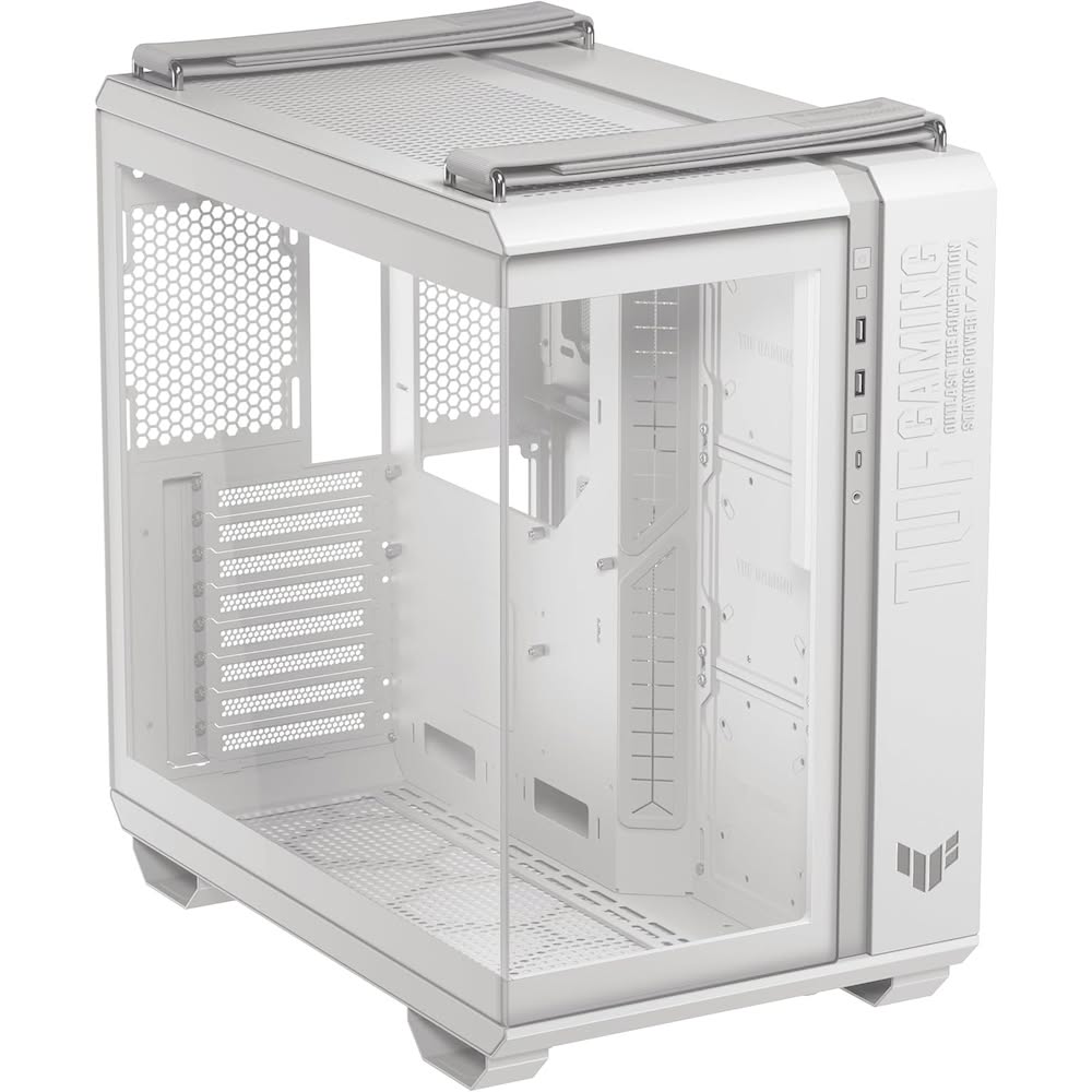 CASE TUF GAMING GT502 HORIZON BLANCO ATX USB FILTRA POLVO SIN FUENTE