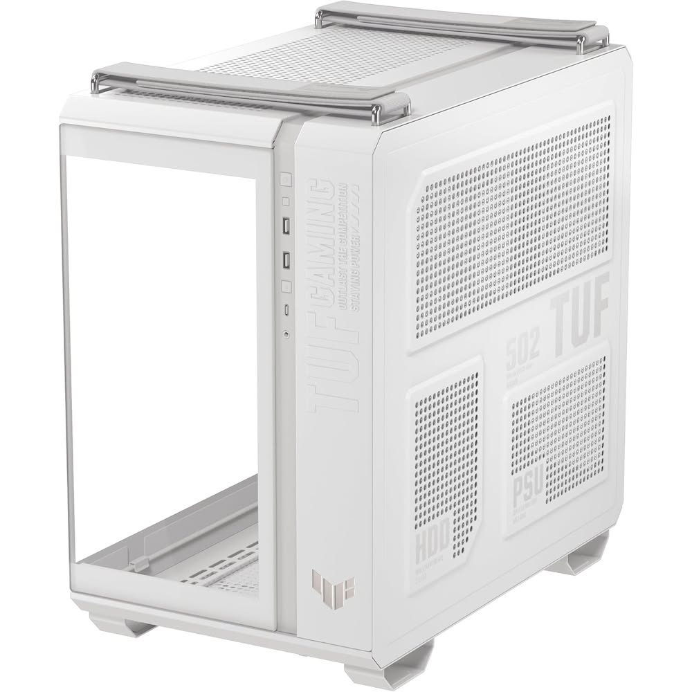 CASE TUF GAMING GT502 HORIZON BLANCO ATX USB FILTRA POLVO SIN FUENTE