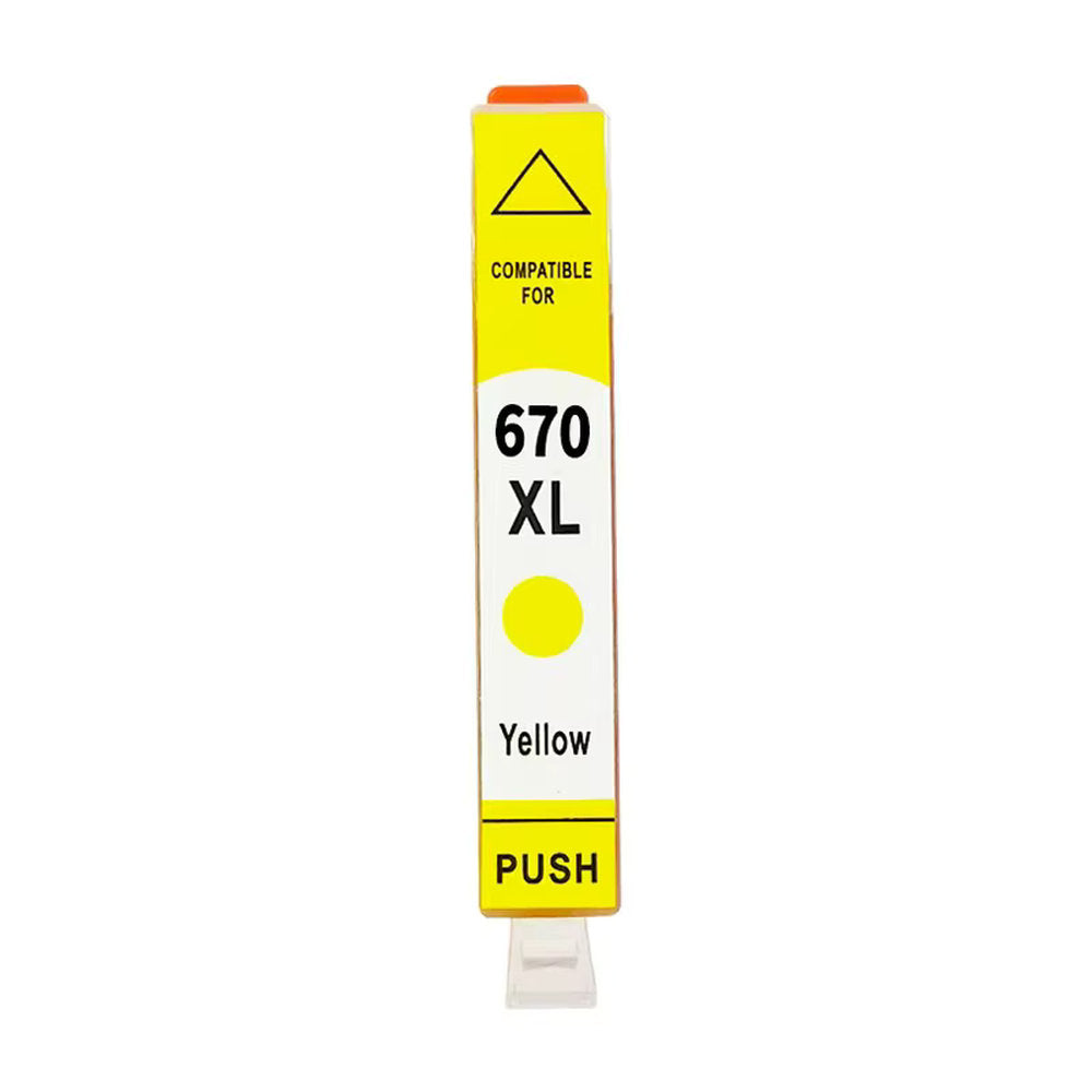 Cartucho HP 670 670XL TINTA HP 670 670XL compatible 3525 4615 4625 5525 6526 INDIVIDUAL