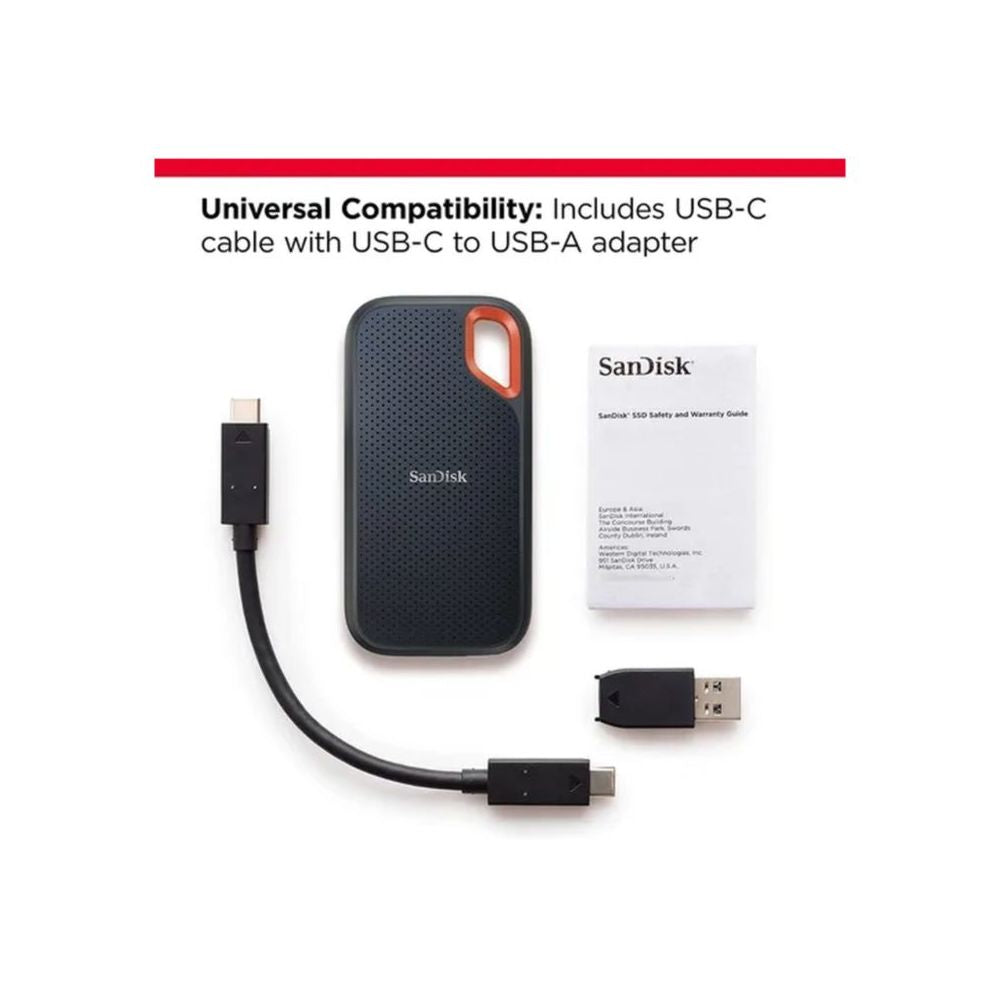 Disco Externo Ssd Portable Sandisk E61 Extreme 2tb 1050mb/s
