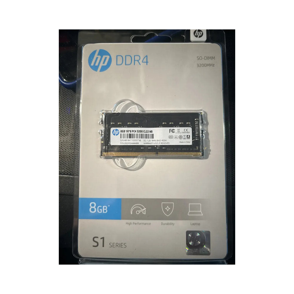 Memoria RAM SODIMM HP S1 8GB DDR4 3200MHz CL22 Memoria RAM LAPTOP ALL IN ONE PC NUC