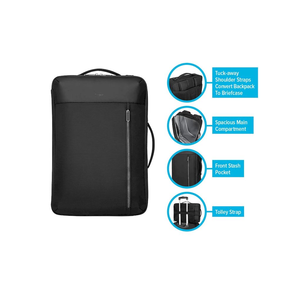 MOCHILA TARGUS URBAN CONVERTIBLE 15.6' PORTA LAPTOP (TBB595GL)