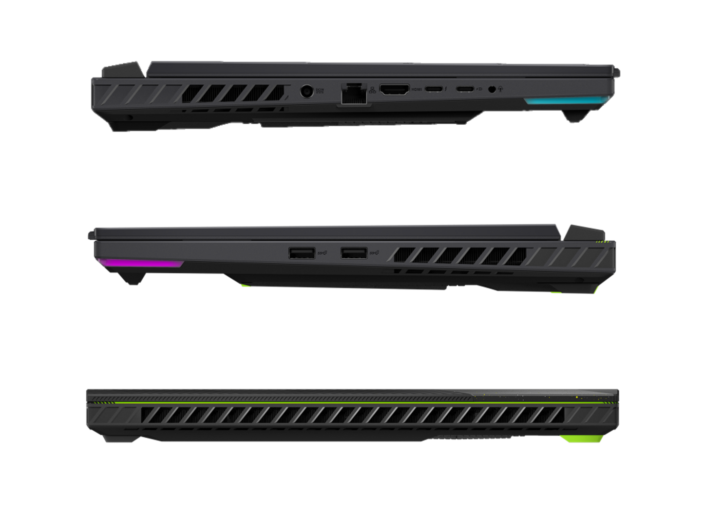 Laptop ASUS ROG STRIX G16 G614JV-AS94 i9 13980HX 16GB DDR5 1TBSSD 16" FHD RTX 4060 8GB RGB 4 ZONAS