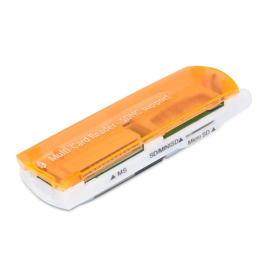 LECTOR USB P/MEMORIAS UNIVERSAL USB 2.0 32 en 1 LECTOR DE TARJETAS