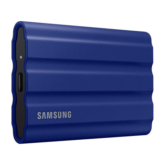 Disco SSD externo SAMSUNG T7 SHIELD 2TB 3.2 TIPO C 1050MB/S AZUL