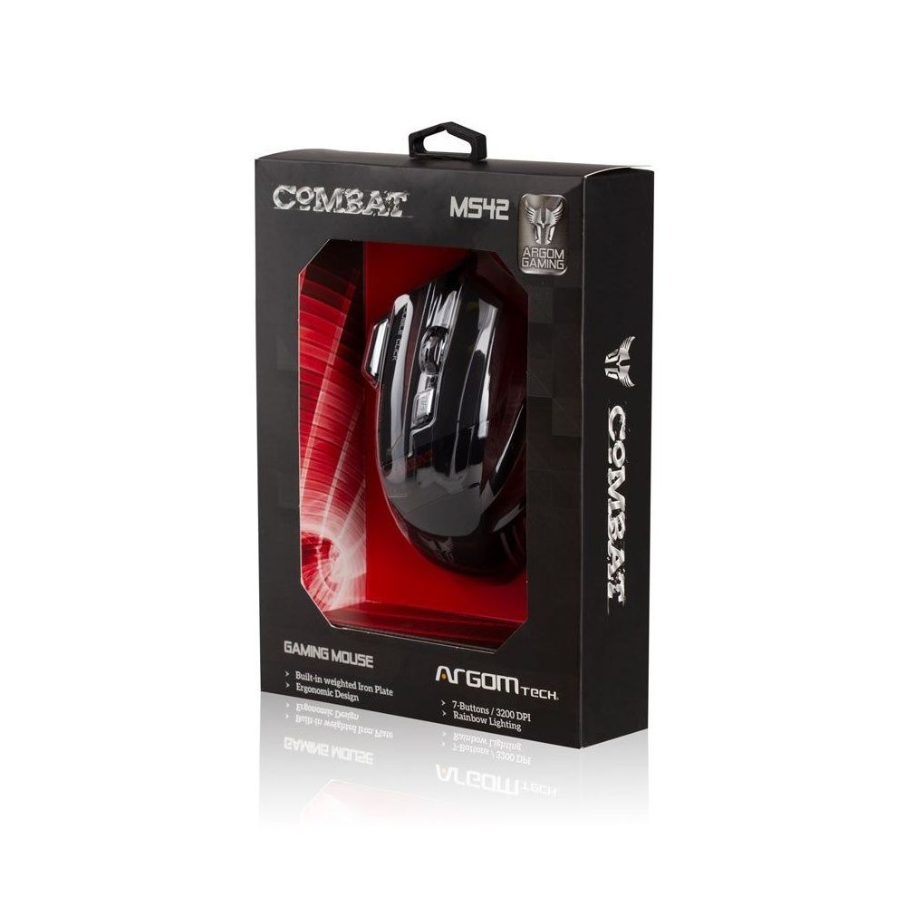 Mouse Argomtech Gaming Combat Ms42 Usb Arg-ms-2042bk