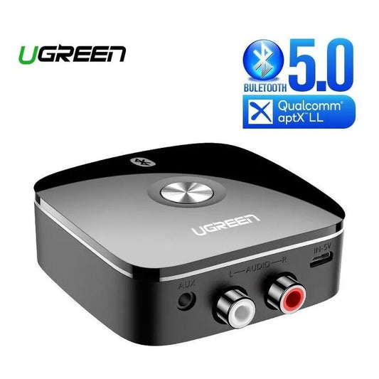Adaptador Receptor de Audio UGREEN Bluetooth 5.1 aptX HD (PN 40759)