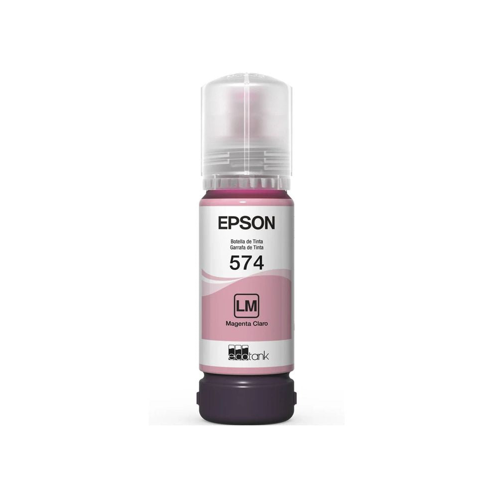 Botella Tinta Epson MAGENTA CLARO 574 T574 T5746 T574620 PARA L8050 L18050