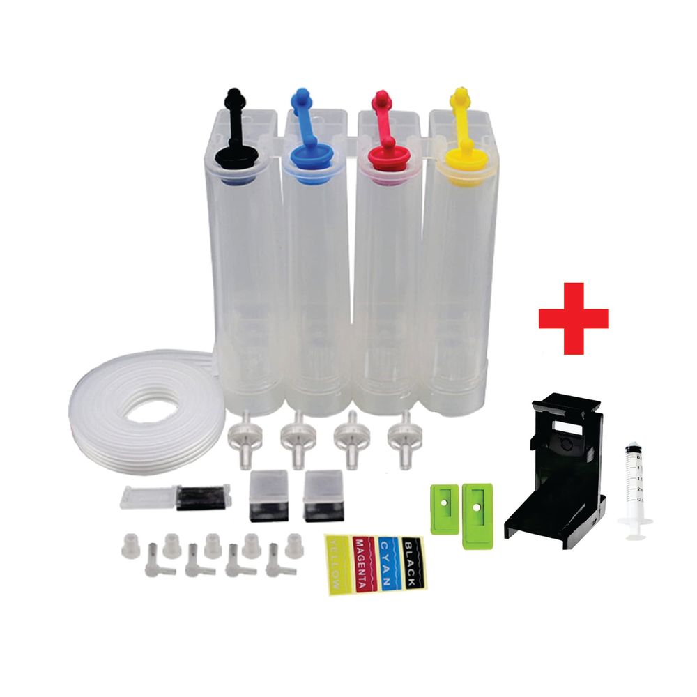 Sistemas Continuos Canon Hp Vacios Ciss Incluye Purgador - COMPLETO