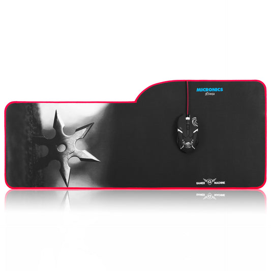 Pad Mouse GAMER Micronics NINJA - X100 IDEAL PARA OPTICOS