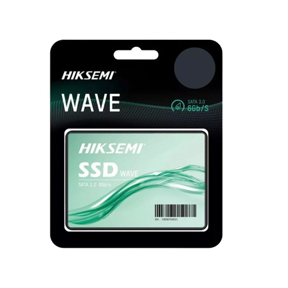 DISCO SSD SATA 2.5" HIKSEMI WAVE 256GB PC LAPTOP LECTURA 530 MB/S, ESCRITURA 400 MB/S
