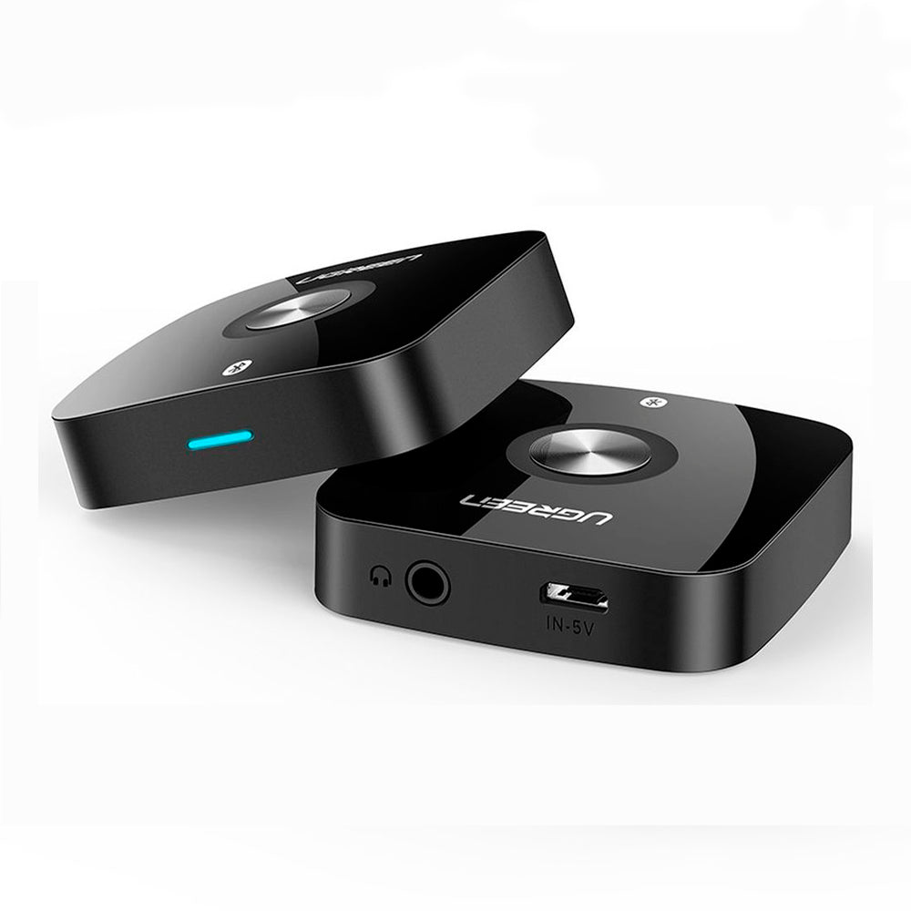 ADAPTADOR BLUETOOTH 5.0 RECEPTOR DE AUDIO UGREEN HASTA 10 METROS (PN 40758)