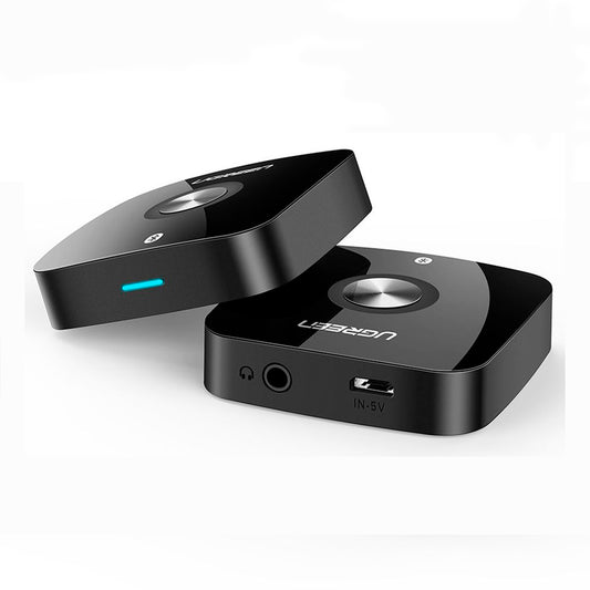 ADAPTADOR BLUETOOTH 5.0 RECEPTOR DE AUDIO UGREEN  HASTA 10 METROS (PN 40758)