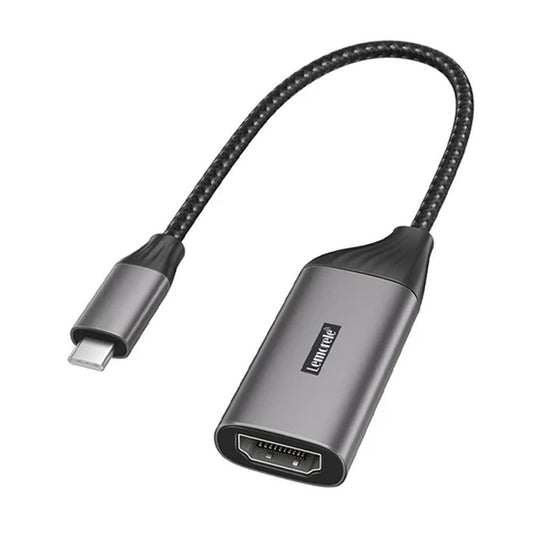 ADAPTADOR VIDEO LEMORELE USB-C a HDMI 4K ADAPTADOR CABLE HDTV LAPTOP A PANTALLA
