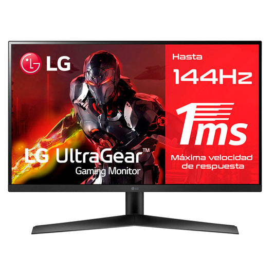 MONITOR GAMER LG 27GN60R-B ULTRAGEAR 27' IPS 144HZ 1MS FHD G-SYNC FreeSync