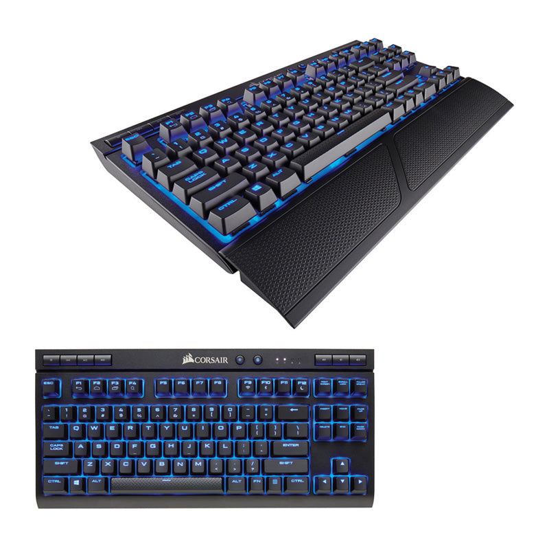 Teclado Gamer Wireless Corsair K63 mecánico Cherry MX Ingles (CH-9145030-NA)